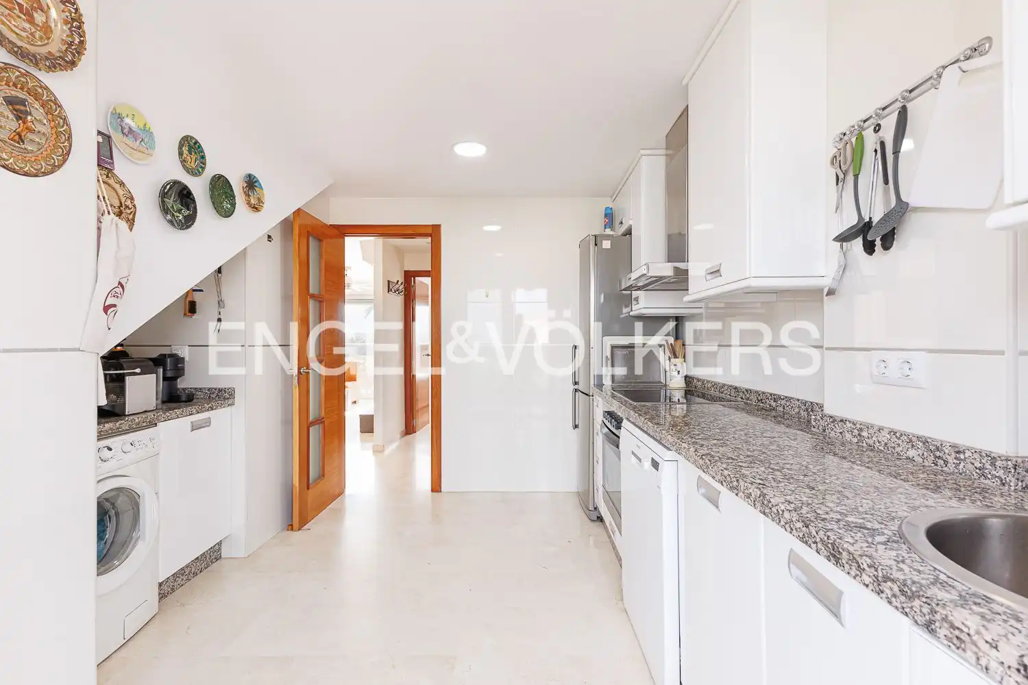 Cocina de Ático en venta en Dénia con Aire acondicionado, Calefacción y Jardín privado