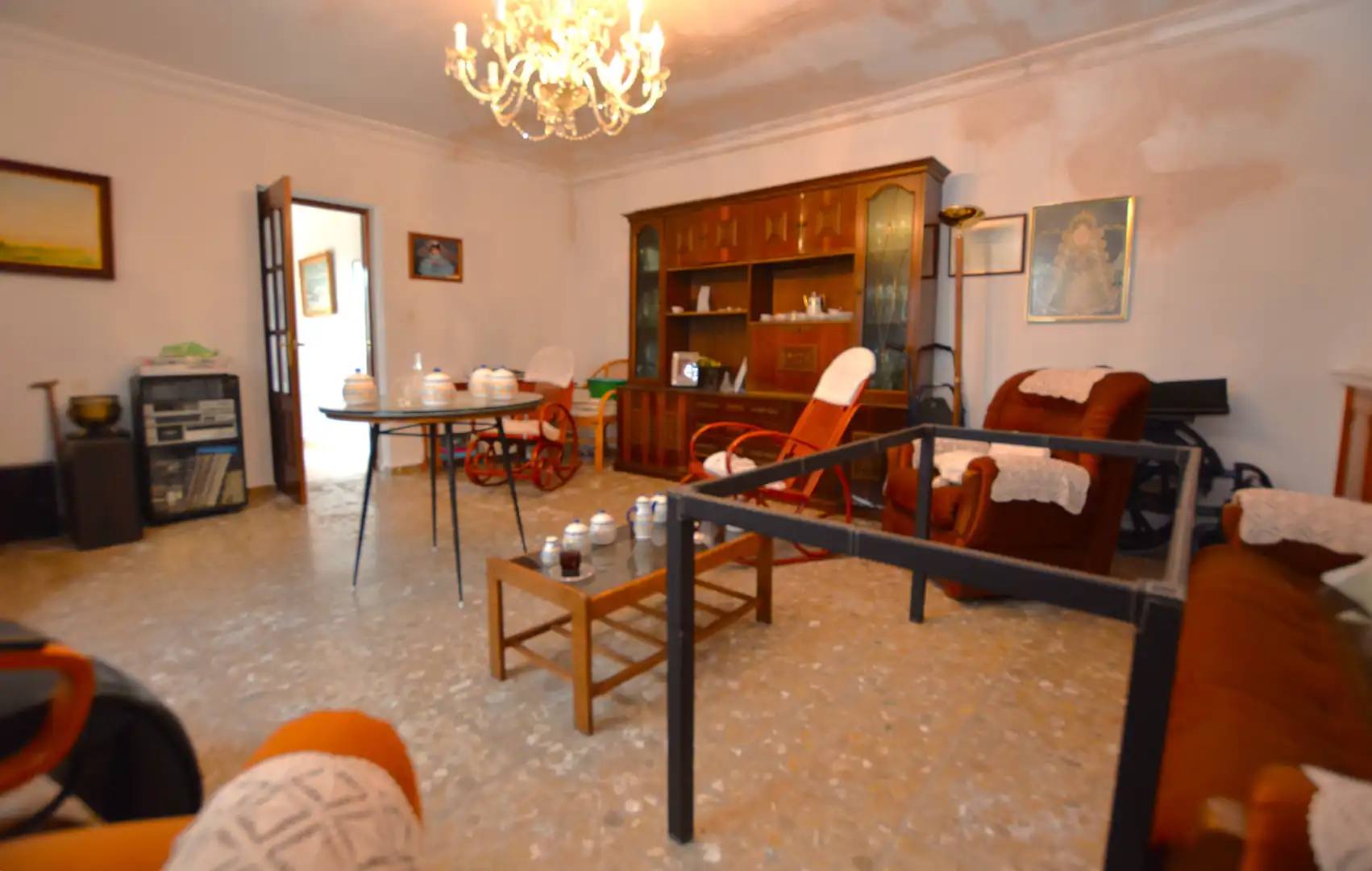 Sala de estar de Casa o chalet en venta en Bormujos con Aire acondicionado, Calefacción y Jardín privado