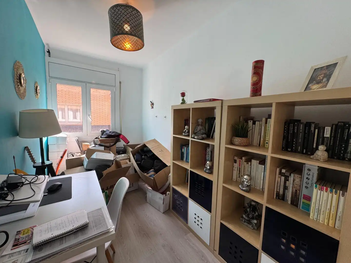 Schlafzimmer von Wohnung zum Verkauf in Granollers mit Parkett, Terrasse und Abstellraum