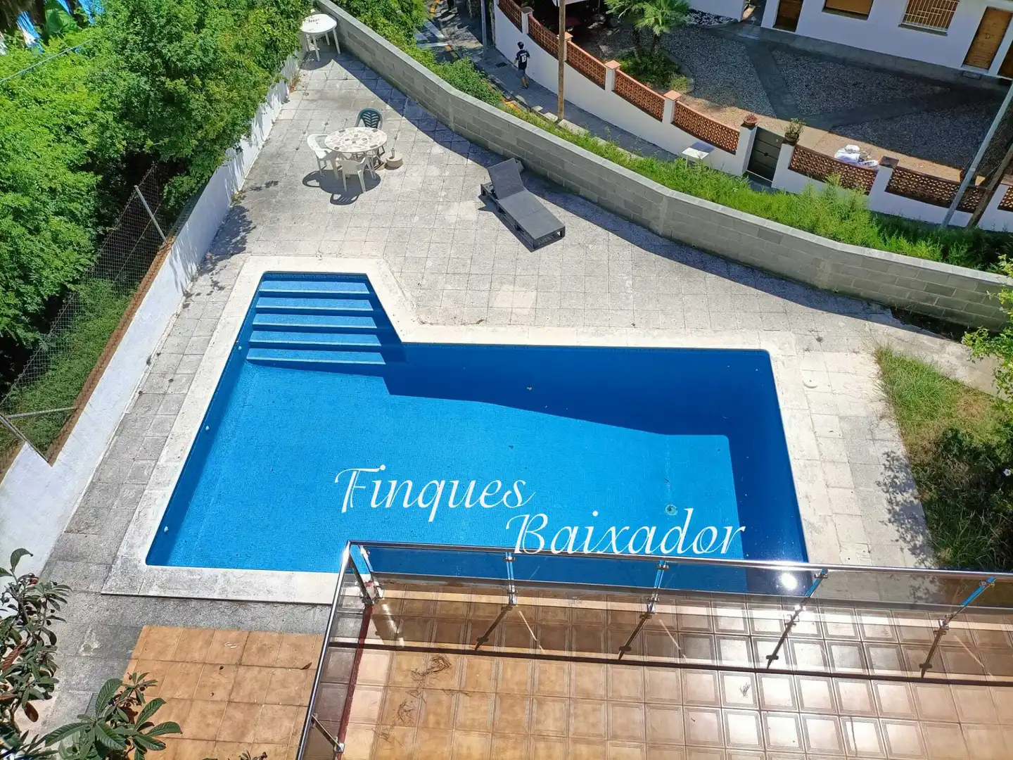 Piscina de Casa adosada de alquiler en Castelldefels con Calefacción, Terraza y Amueblado