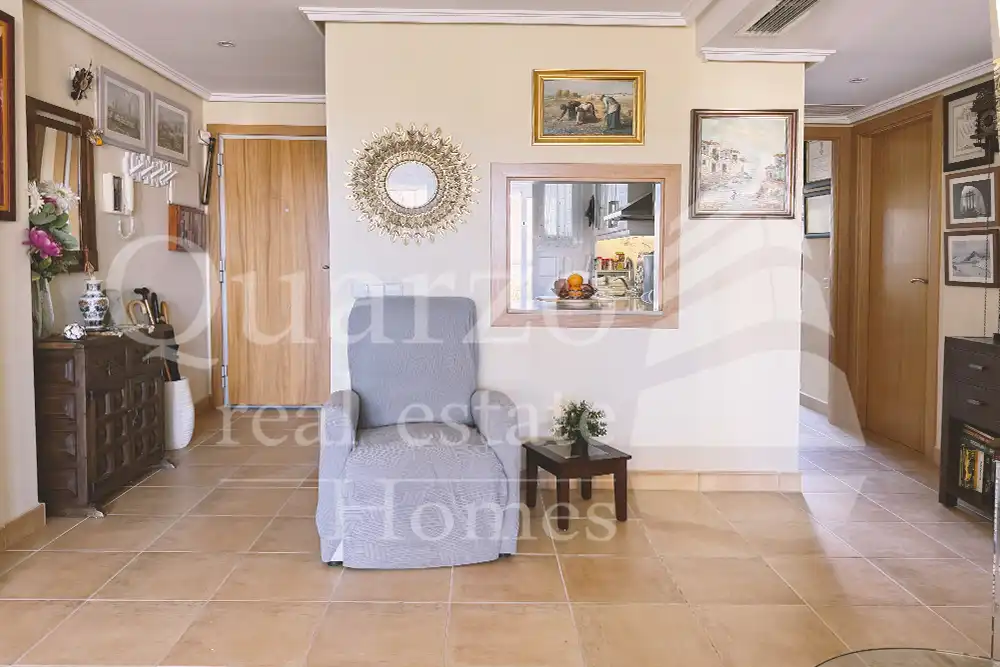 Sala d'estar de Apartament en venda en Dénia amb Aire condicionat, Calefacció i Terrassa