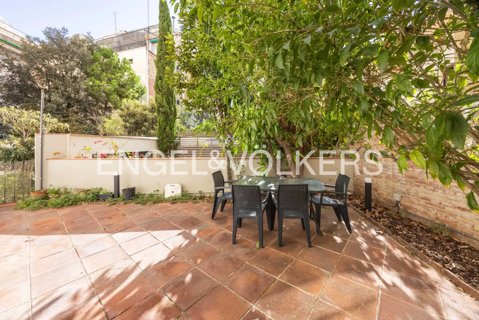 Terrace of Flat for sale in Barcelona  with Air Conditioner, Heating and Private garden