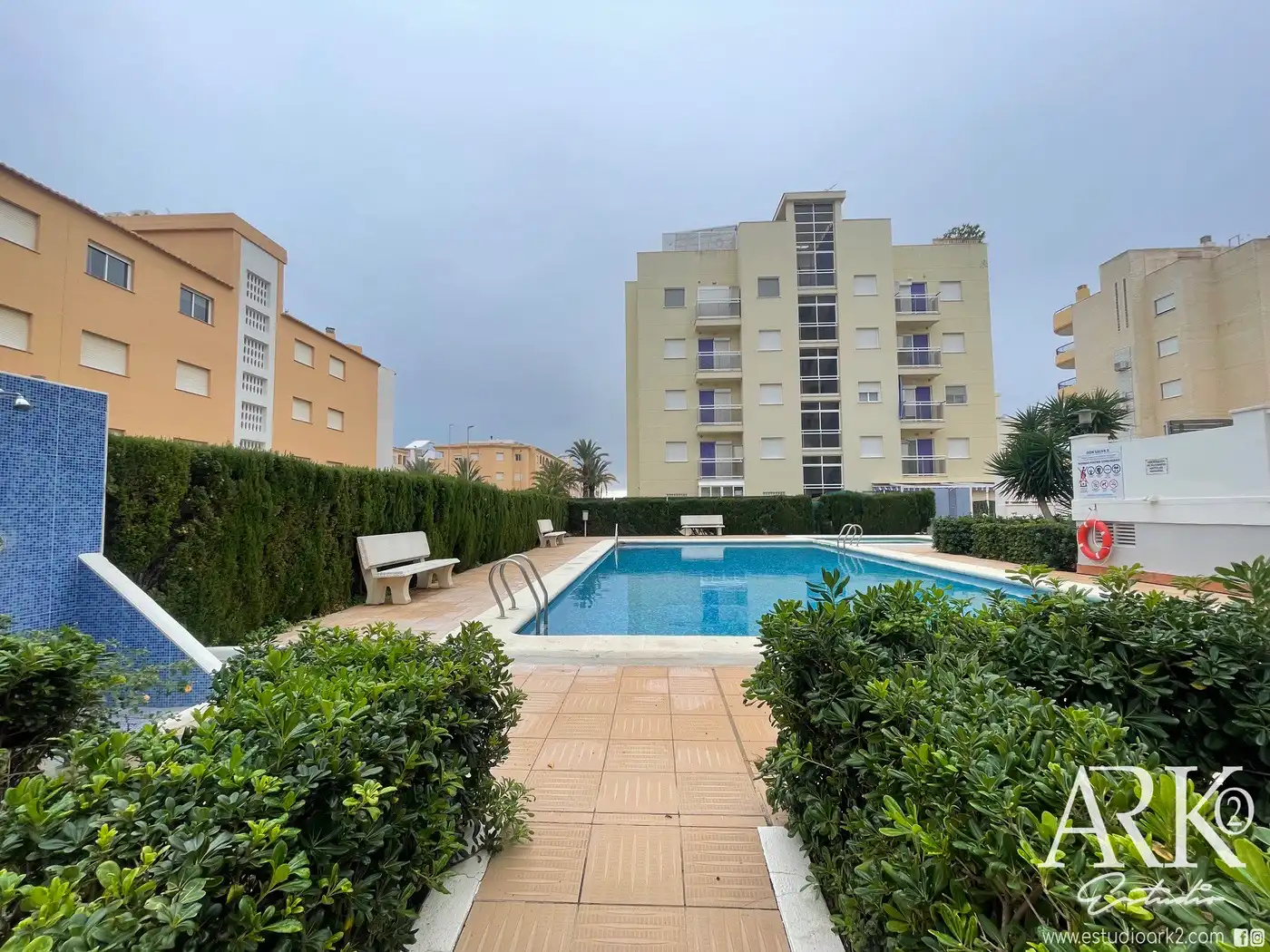 Piscina de Apartamento en venta en Piles con Aire acondicionado, Terraza y Trastero