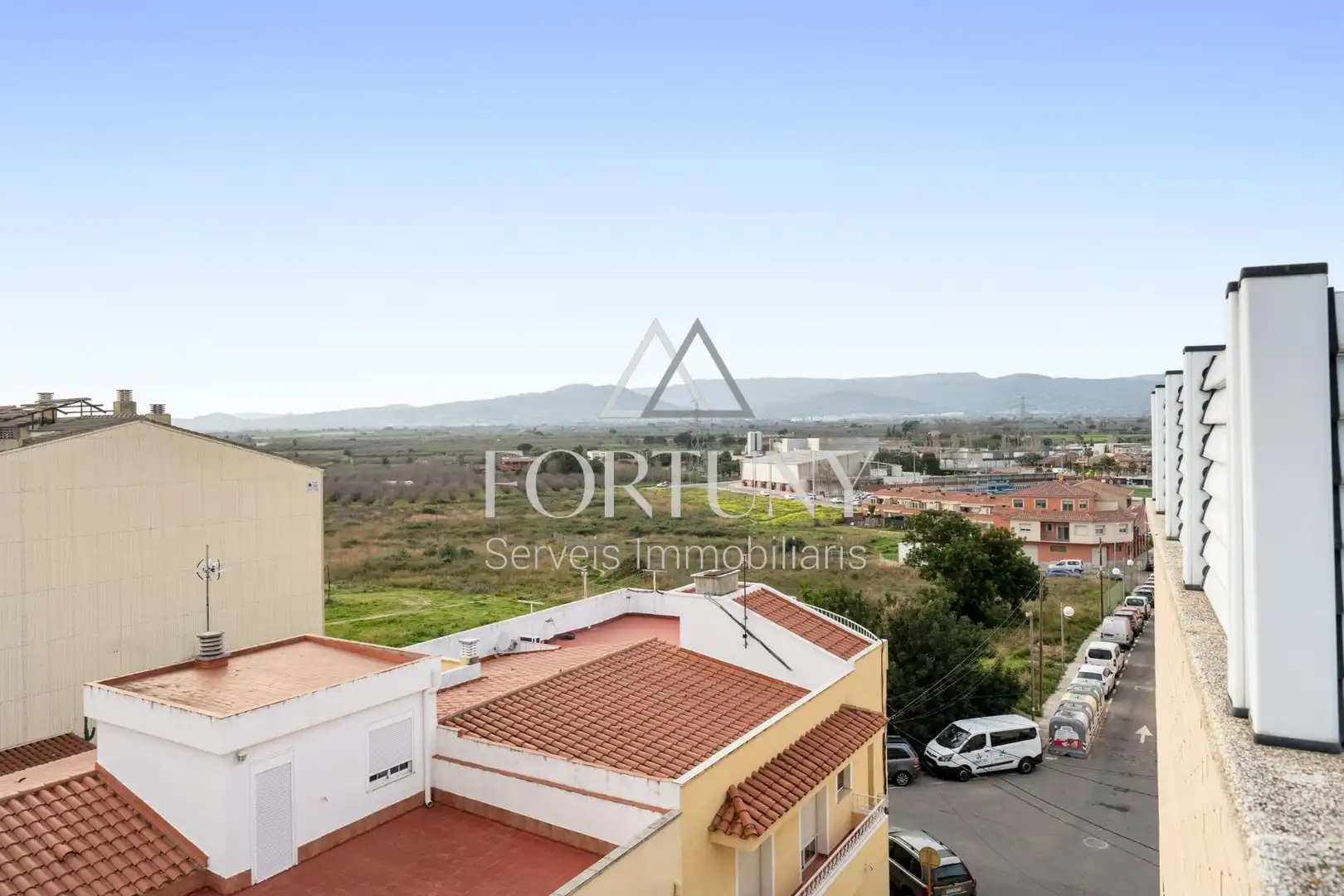 Vista exterior de Piso en venta en La Pobla de Mafumet con Balcón