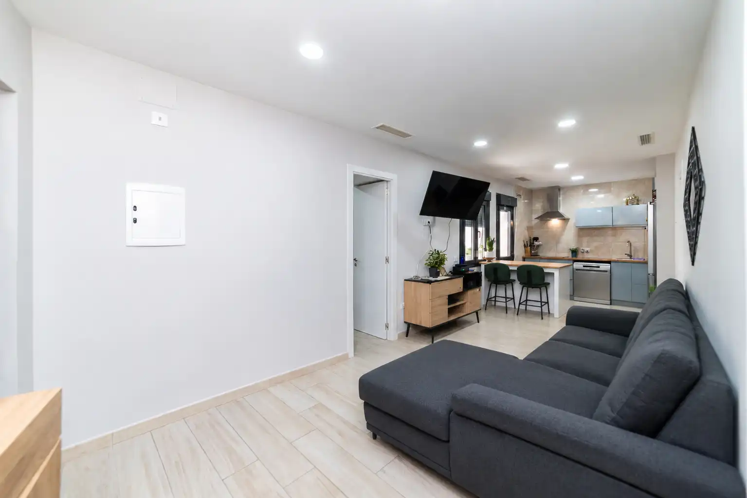 Sala de estar de Planta baja en venta en Navalcarnero con Aire acondicionado, Calefacción y Amueblado
