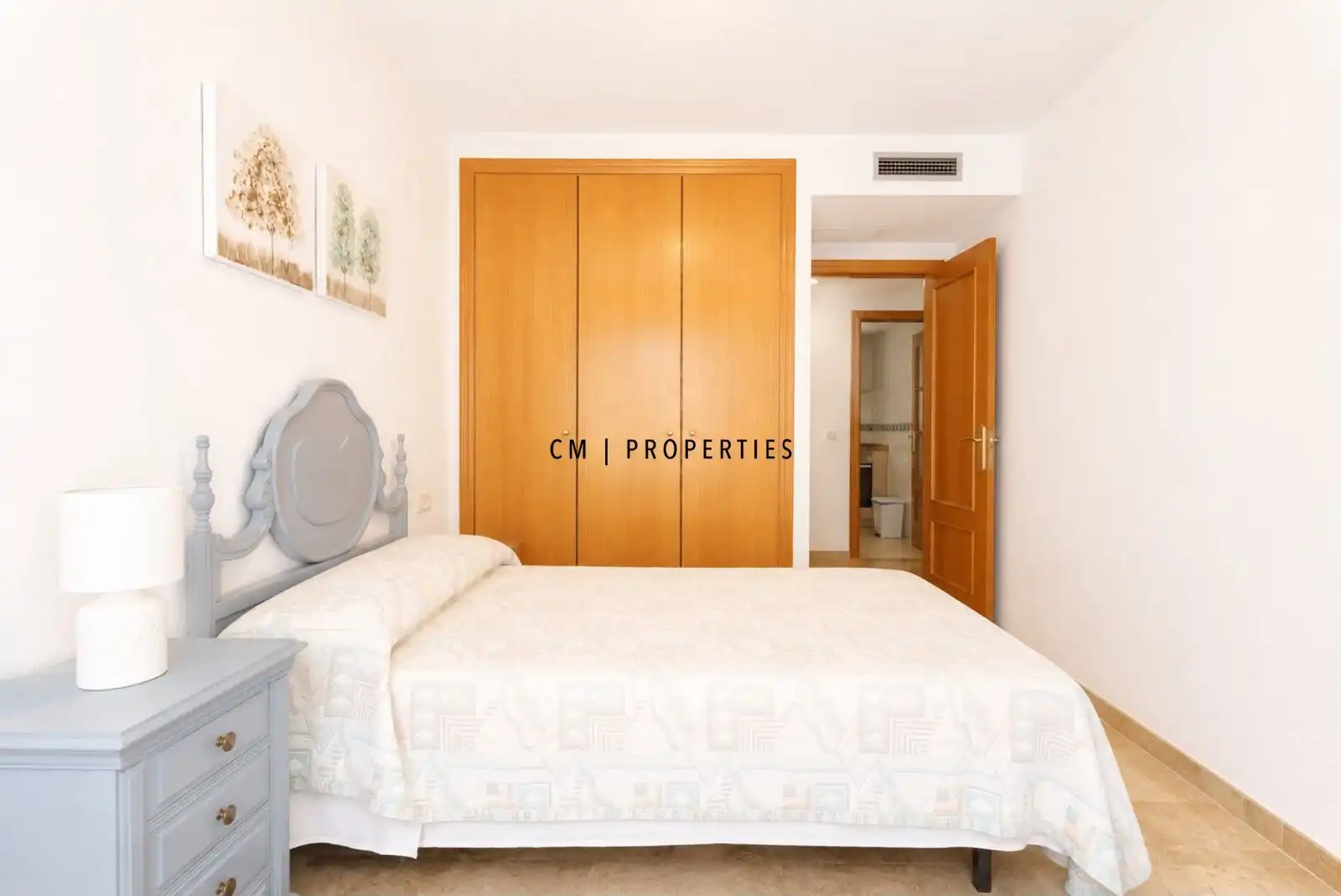 Bedroom of Flat for rent in Albal  with Air Conditioner, Heating and Furnished