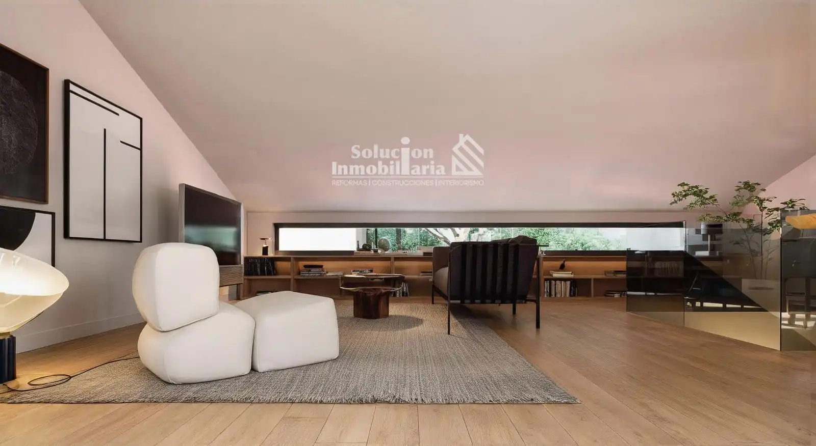Sala de estar de Casa adosada en venta en Salamanca con Calefacción