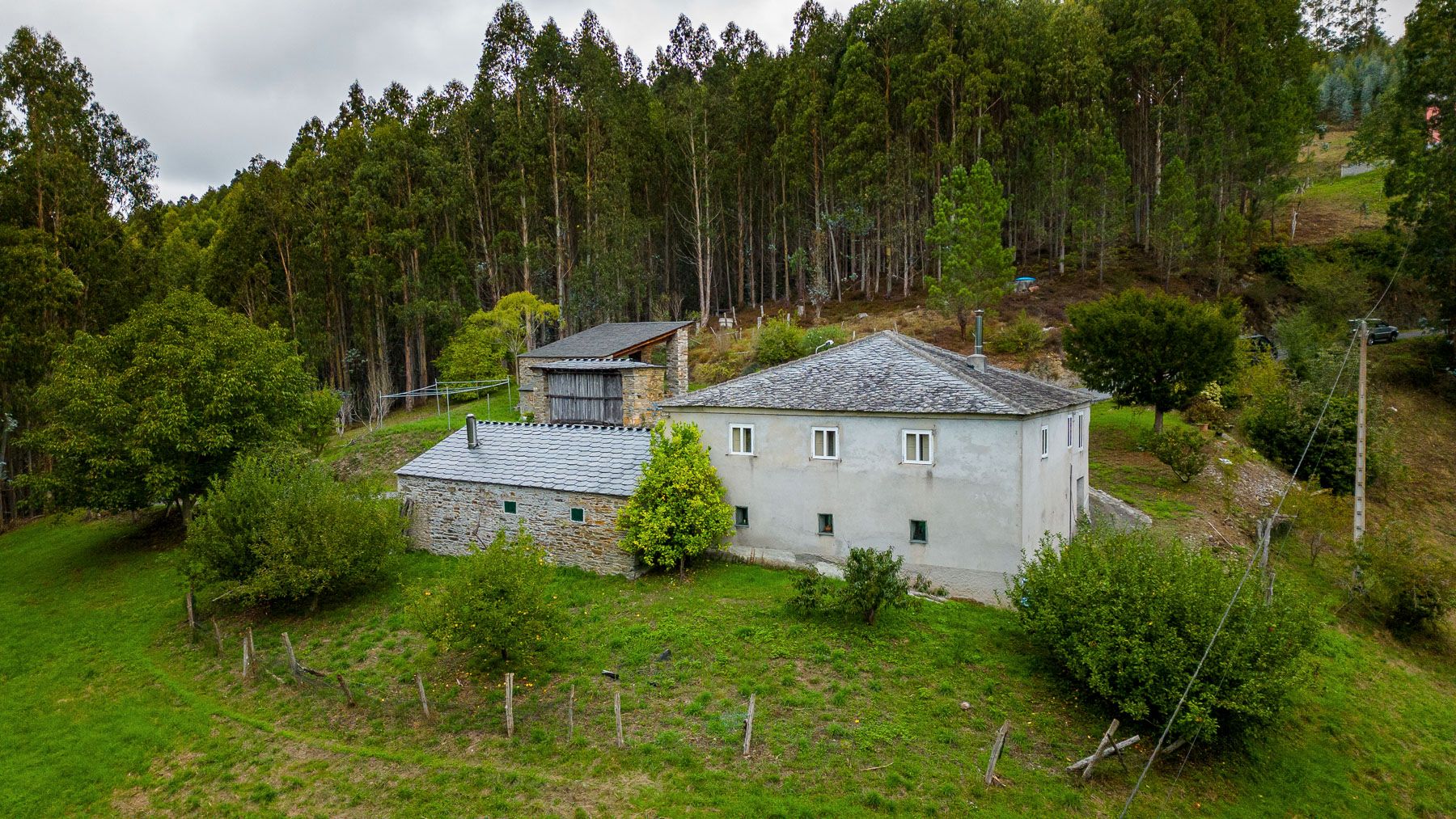 Vista exterior de Finca rústica en venda en A Pontenova   amb Moblat