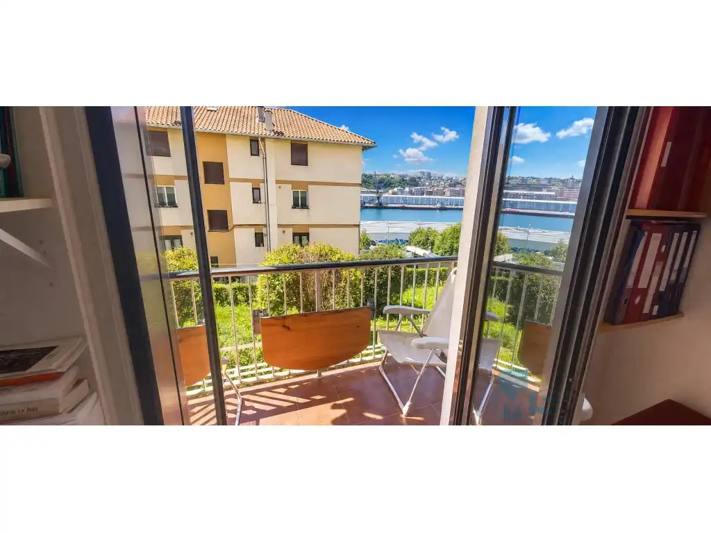 Terrasse von Wohnung zum Verkauf in Pasaia mit Ofen