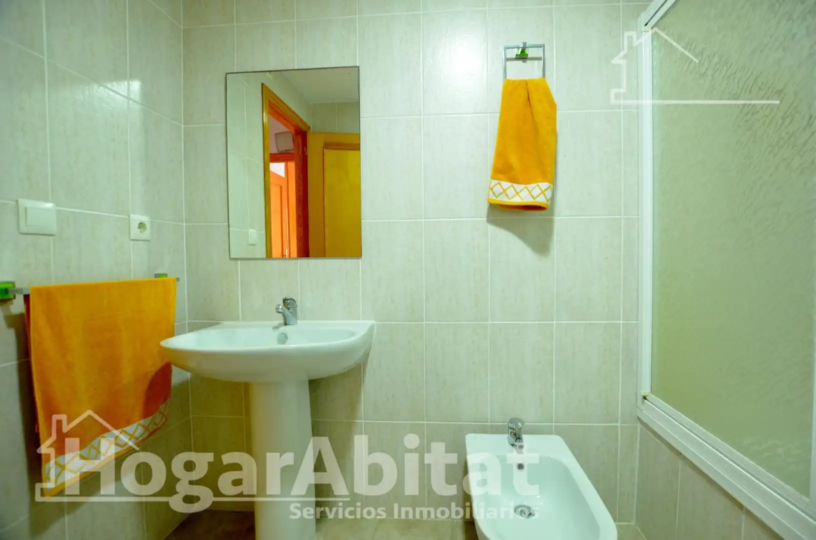 Bathroom of Flat for sale in Cullera  with Air Conditioner, Terrace and Balcony
