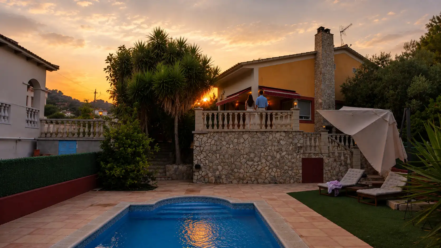 Terraza de Casa o chalet en venta en El Vendrell con Calefacción, Jardín privado y Terraza