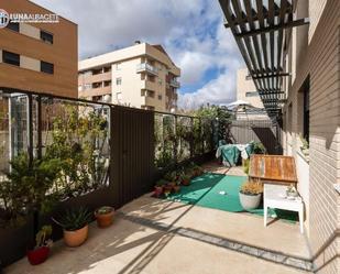 Terrace of Flat for sale in  Albacete Capital  with Heating, Private garden and Terrace