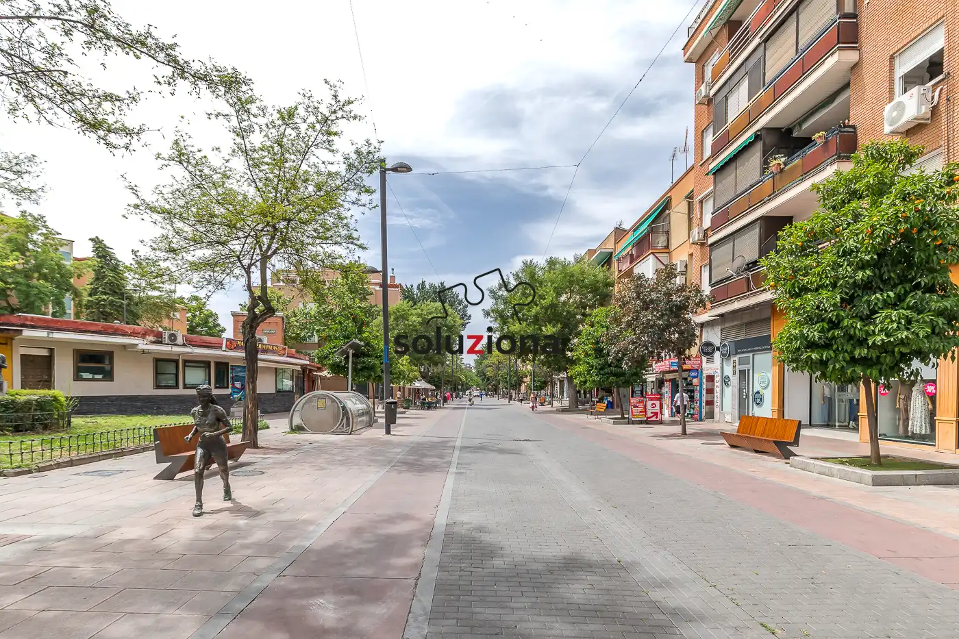 Vista exterior de Piso en venta en Getafe con Aire acondicionado, Calefacción y Parquet