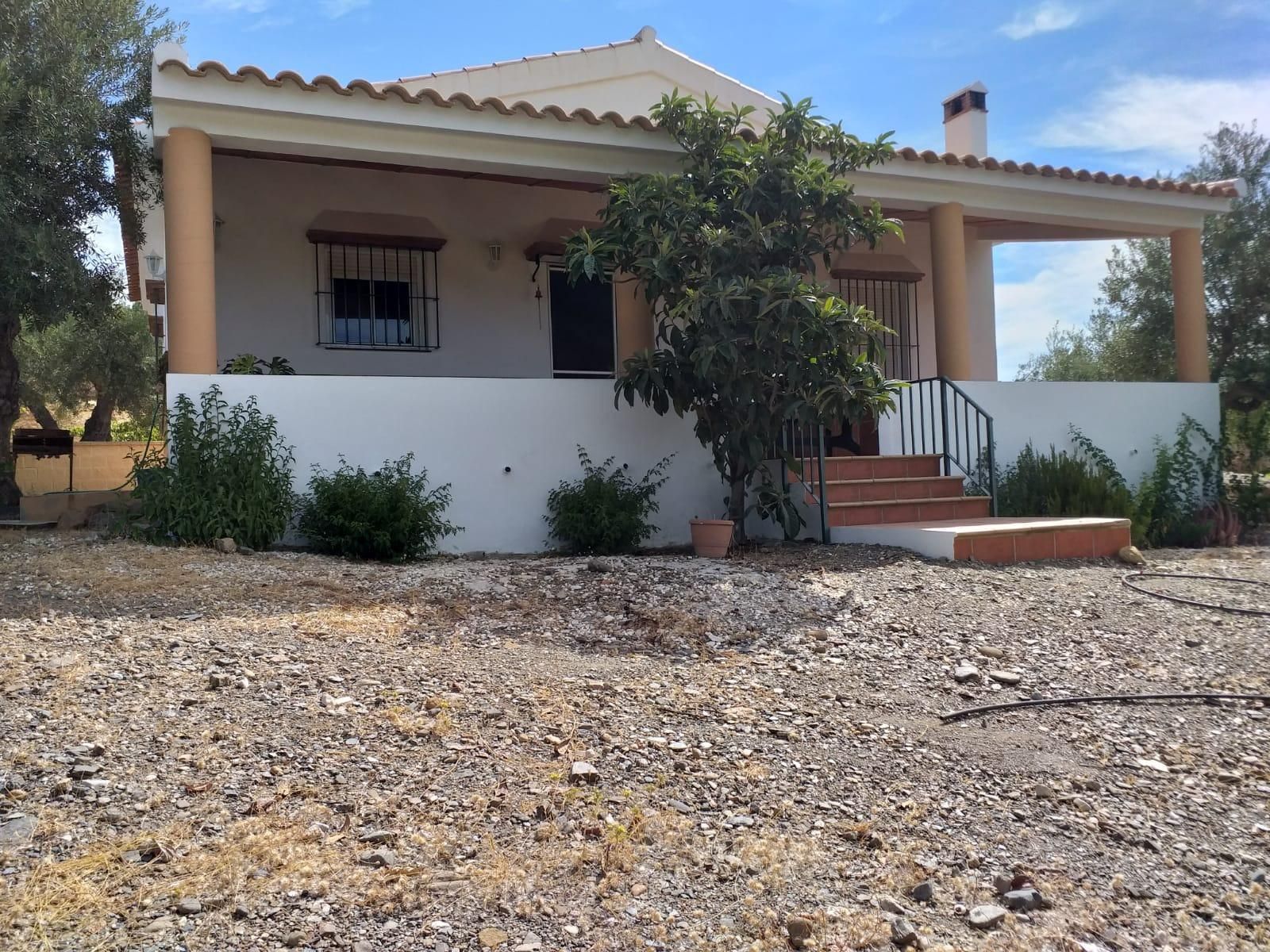 Exterior view of Country house for sale in Álora  with Private garden and Swimming Pool