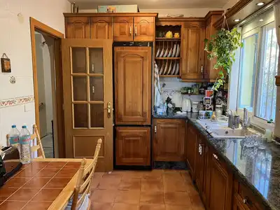 Cuina de Casa adosada en venda en Mijas amb Aire condicionat, Calefacció i Terrassa
