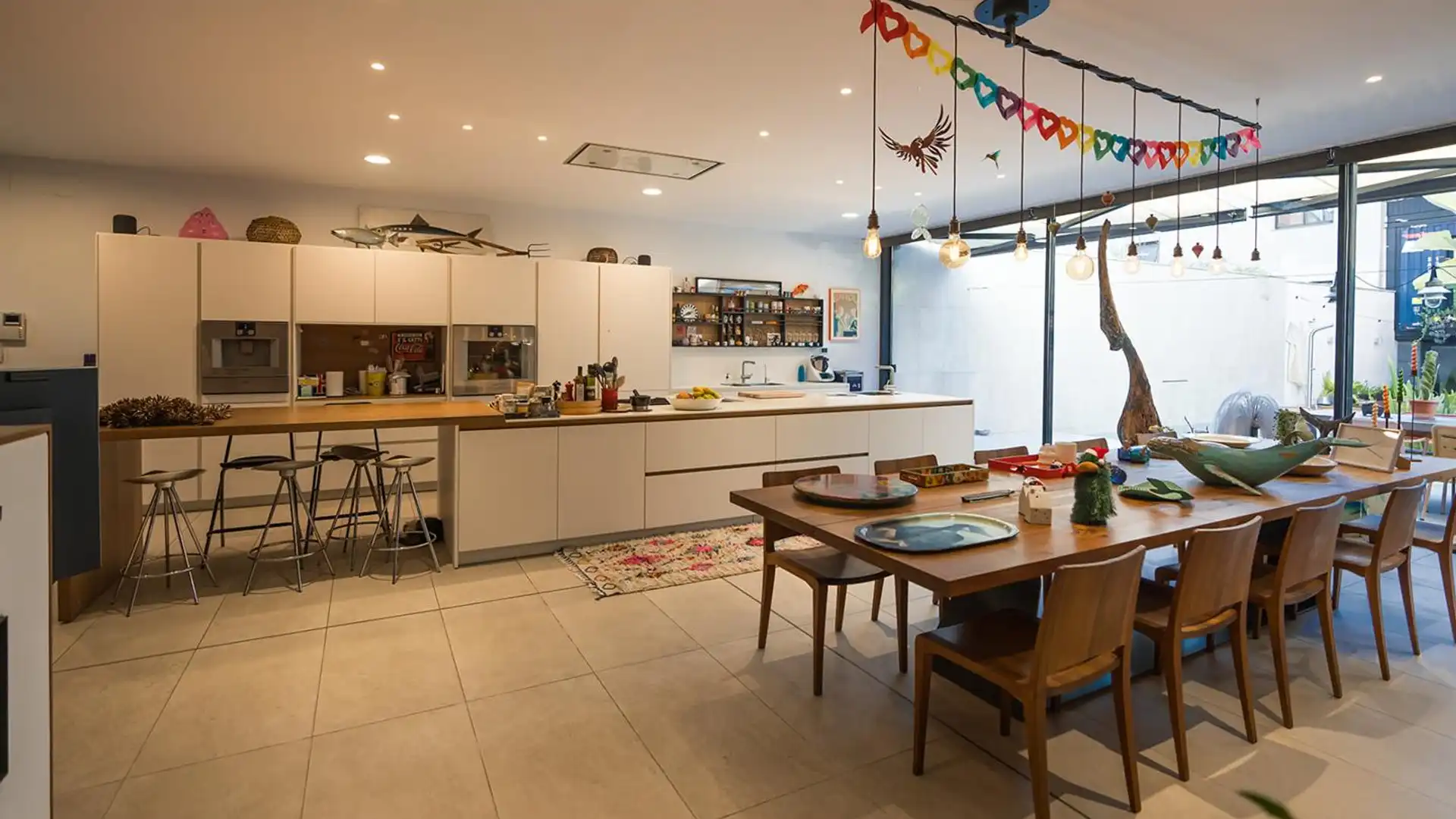 Cuina de Casa o xalet en venda en Terrassa amb Aire condicionat, Jardí privat i Terrassa