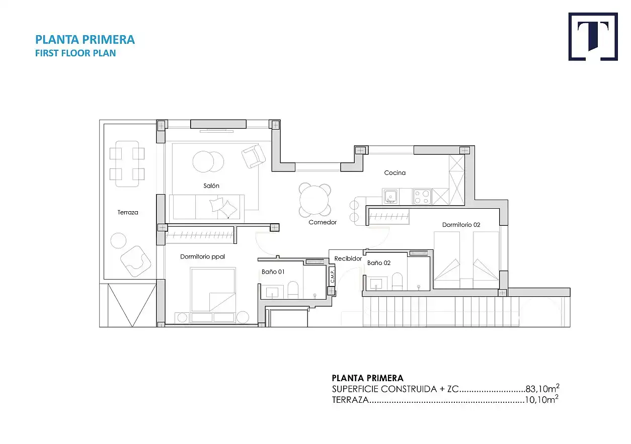 Appartement compact avec terrasse à vendre à Mar Menor Golf, imagen 23