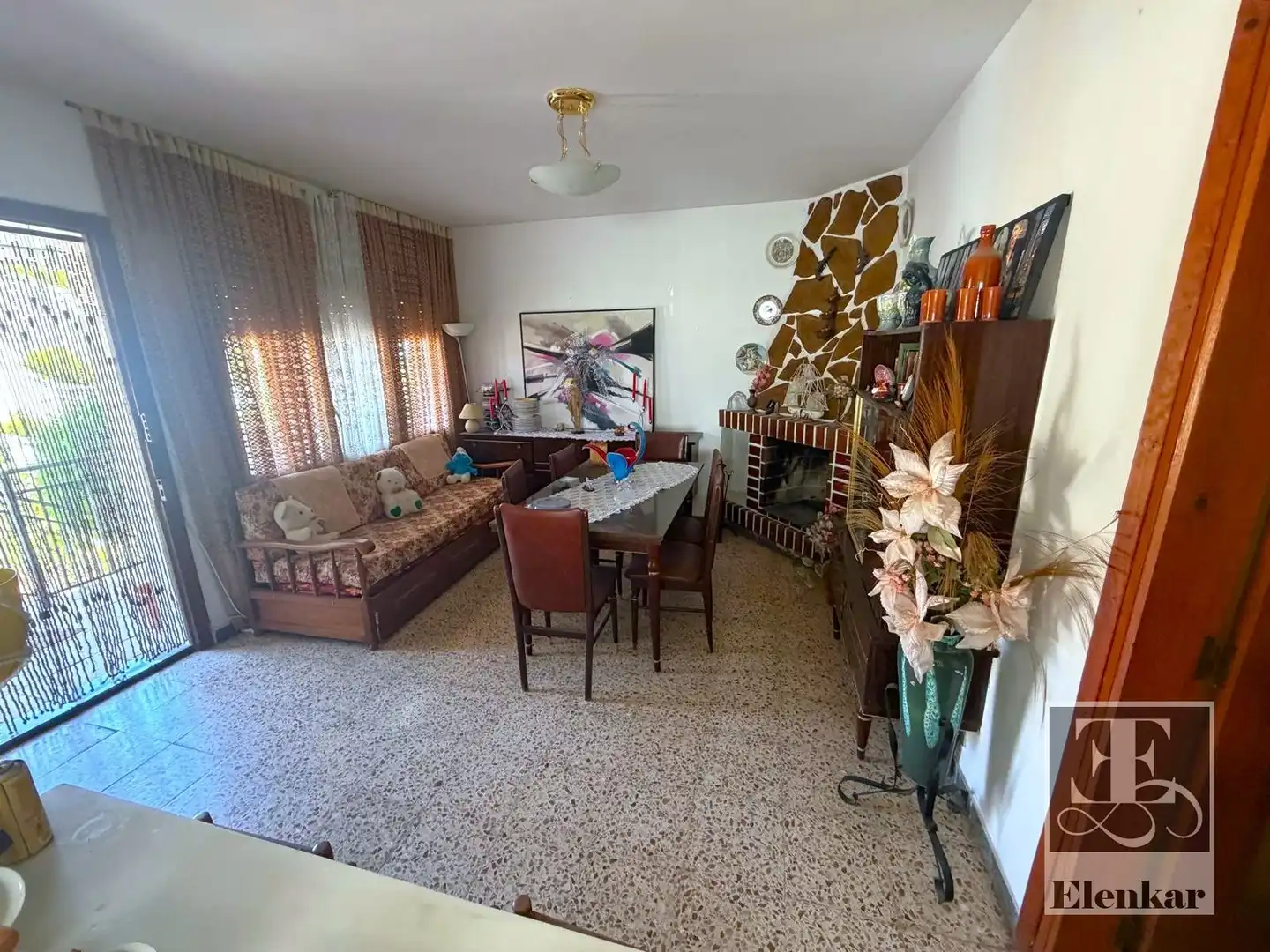 Sala d'estar de Casa o xalet en venda en Calafell amb Calefacció, Jardí privat i Terrassa