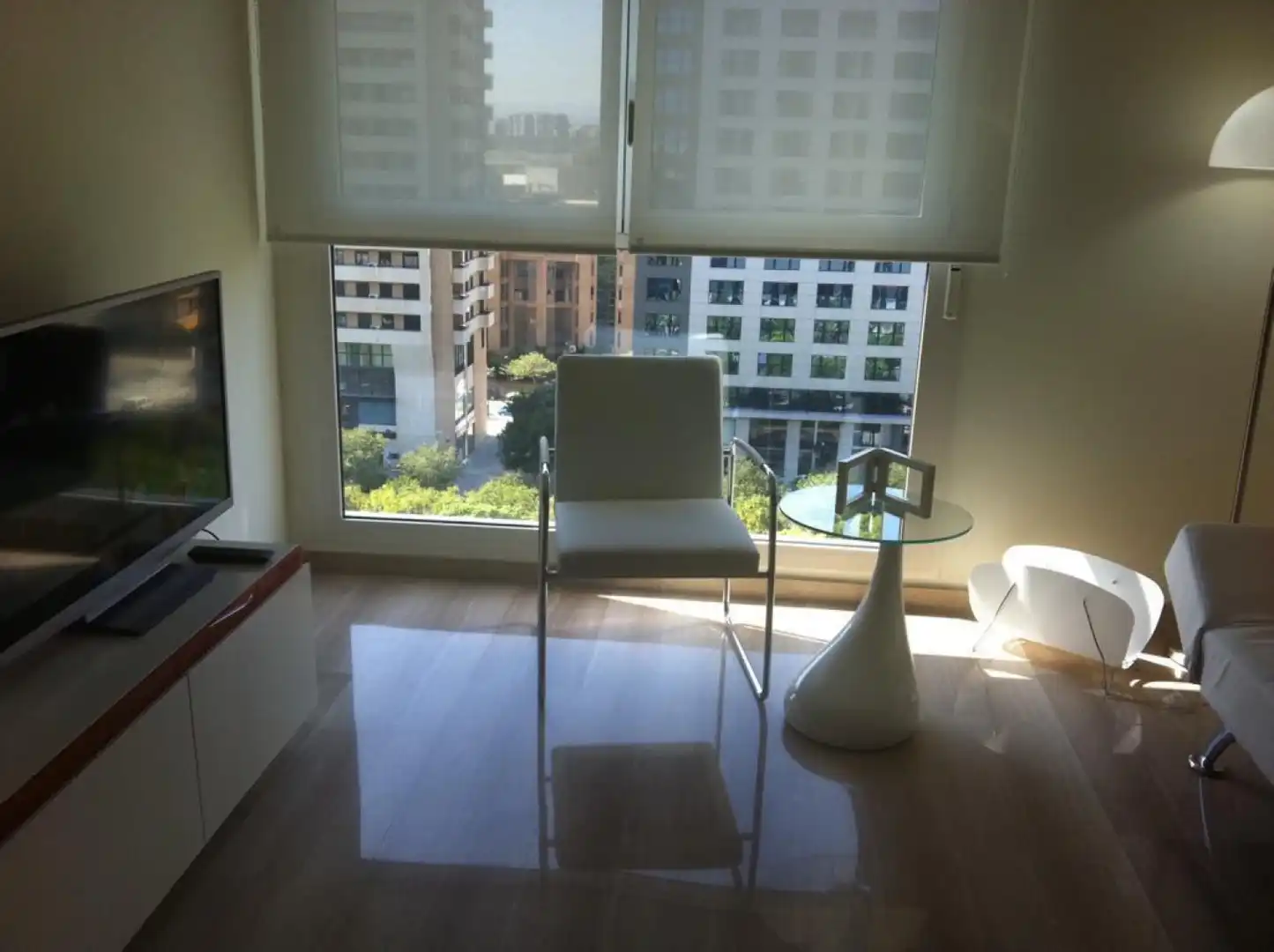 Sala d'estar de Apartament de lloguer en Valencia amb Aire condicionat, Calefacció i Moblat