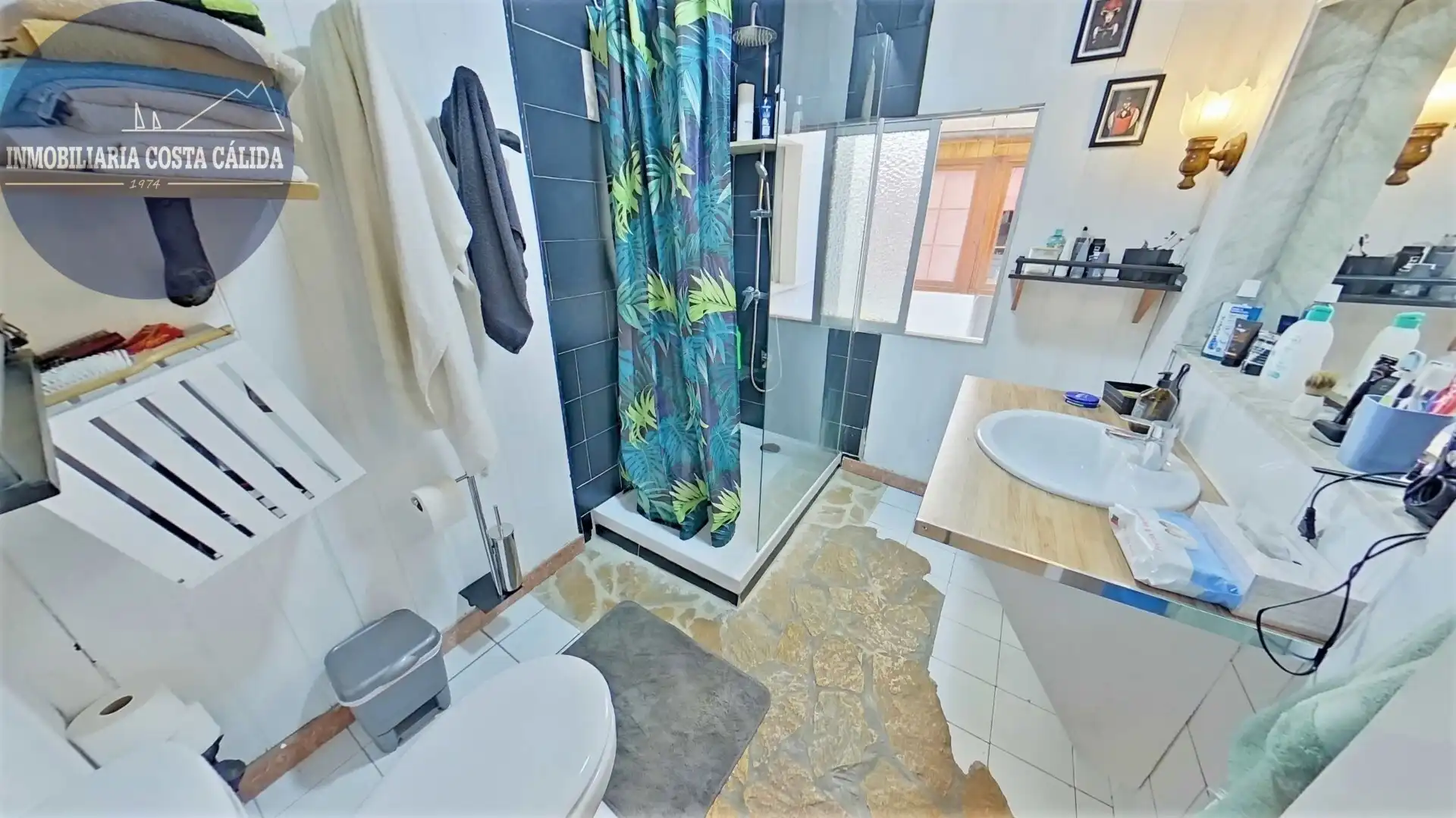 Badezimmer von Wohnung zum Verkauf in Águilas mit Klimaanlage, Heizung und Terrasse