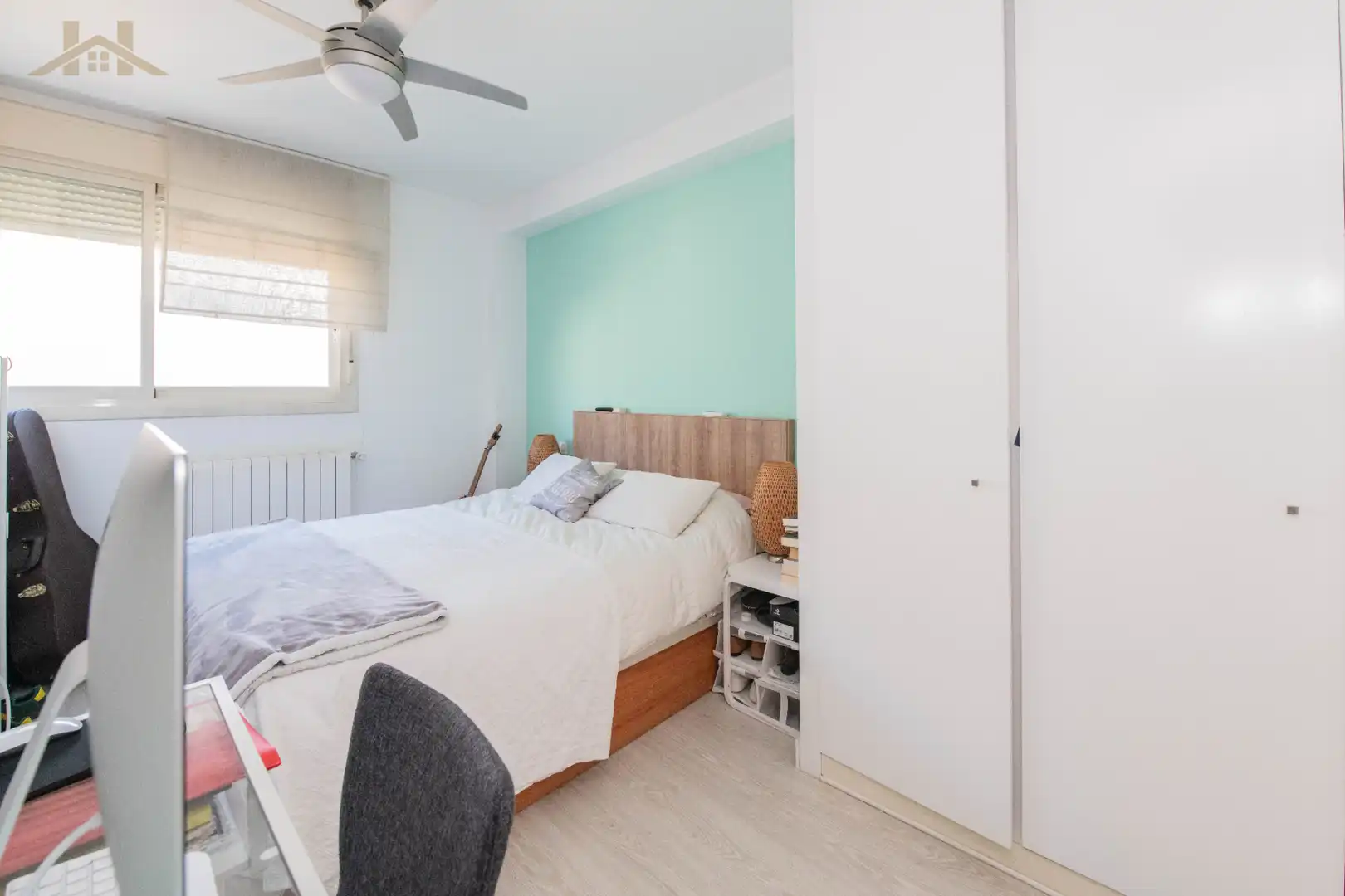 Bedroom of Flat for sale in Madrid  with Air Conditioner, Heating and Terrace