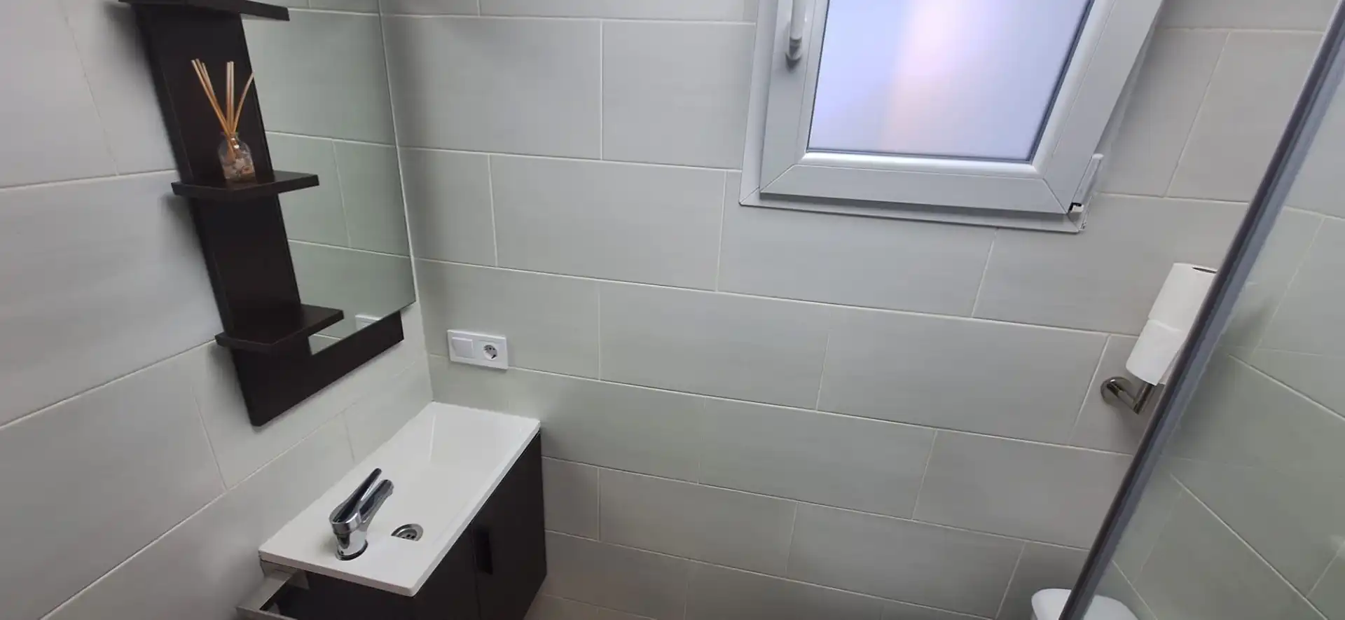 Bathroom of Flat for rent in Málaga  with Furnished, Oven and Washing machine