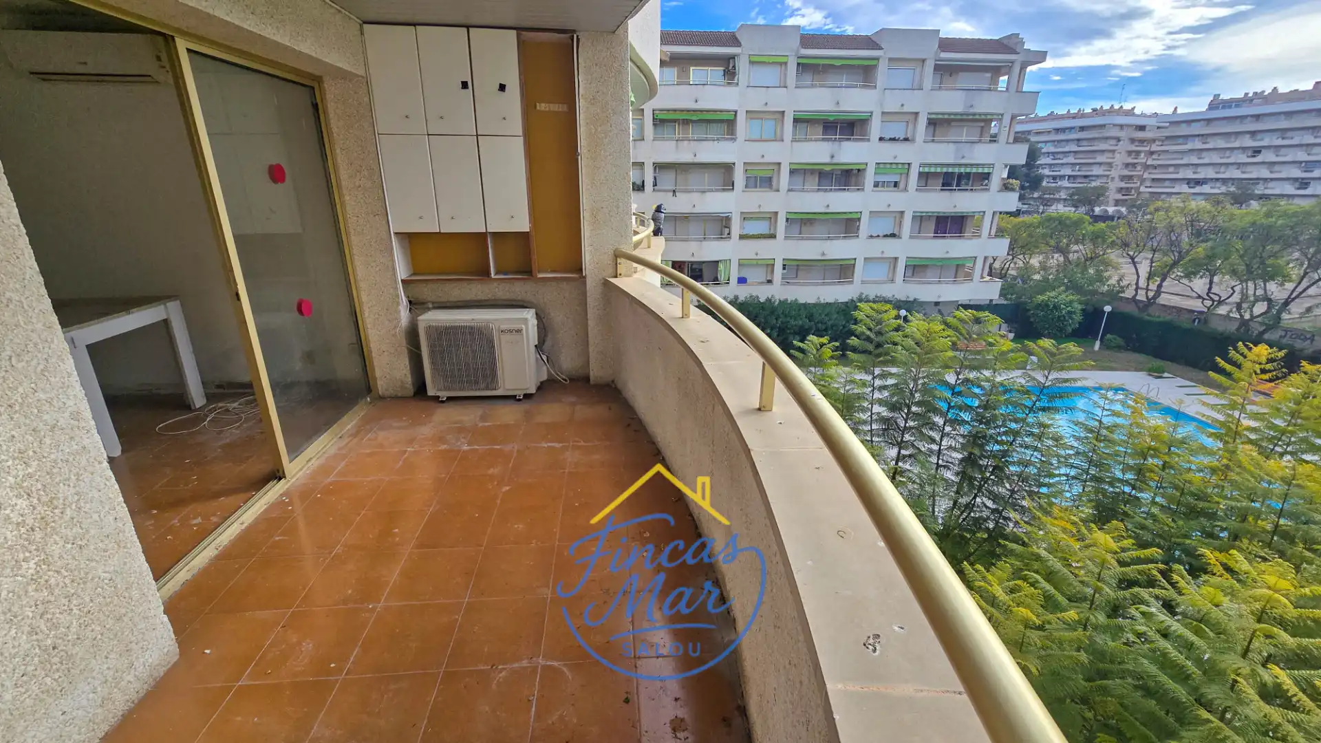 Terraza de Piso en venta en Salou con Terraza y Piscina comunitaria