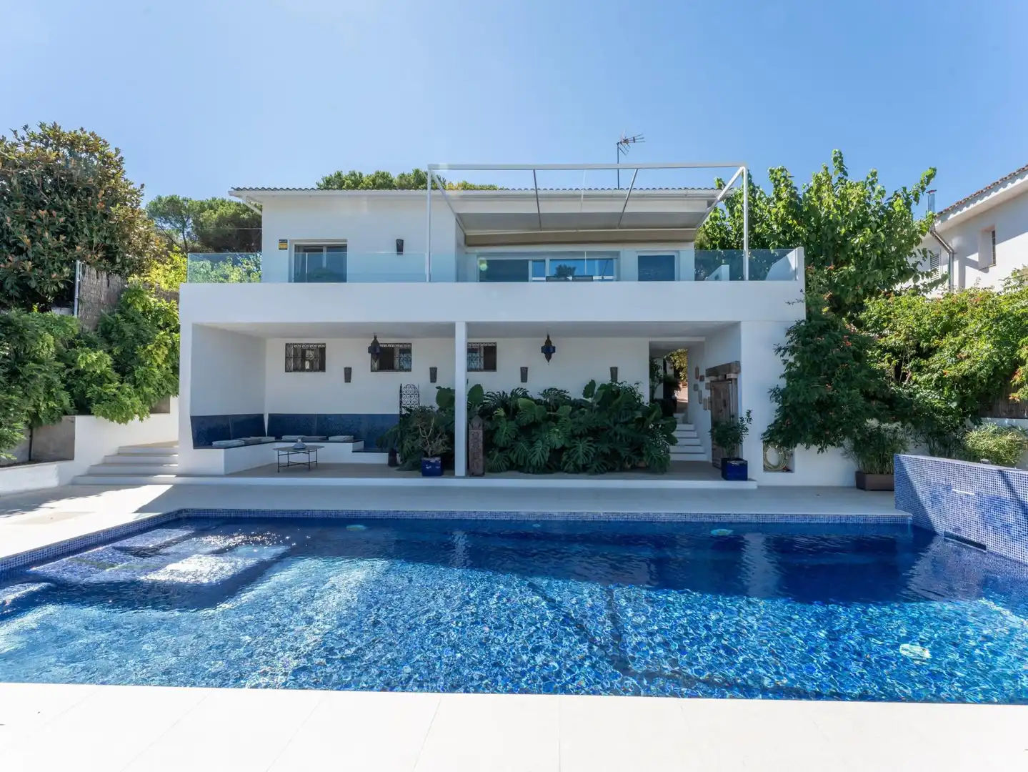 Casa amb piscina en venda a Vallromanes