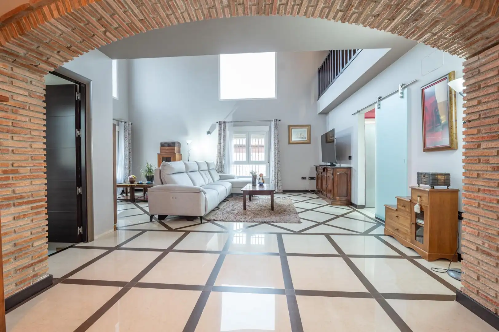 Sala de estar de Casa o chalet en venta en Villa de Otura con Jardín privado, Terraza y Trastero