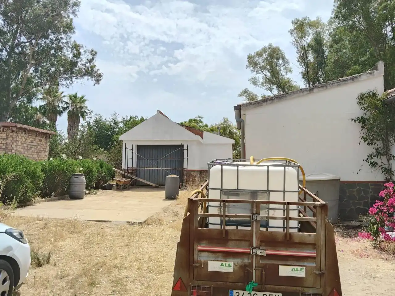 Vista exterior de Casa o chalet en venta en Carmona con Jardín privado y Terraza