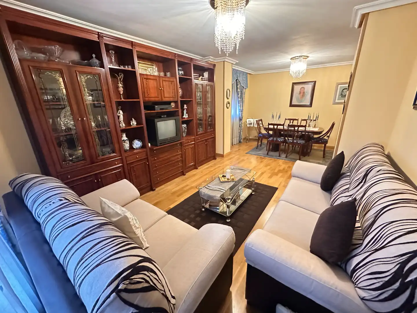 Wohnzimmer von Haus oder Chalet zum Verkauf in Cuenca mit Heizung, Terrasse und Möbliert