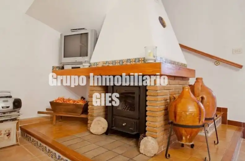 Sala de estar de Casa adosada en venta en Sueca con Aire acondicionado, Calefacción y Terraza
