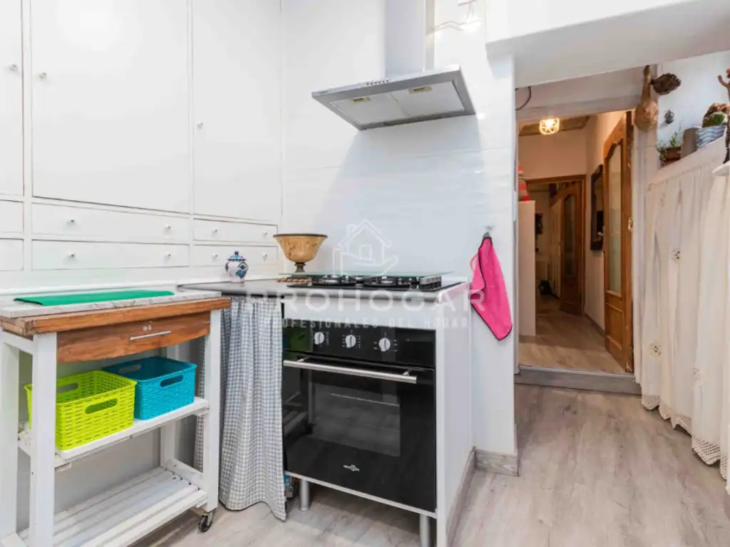 Cocina de Casa adosada en venta en El Vellón con Horno, Lavadora y Microondas