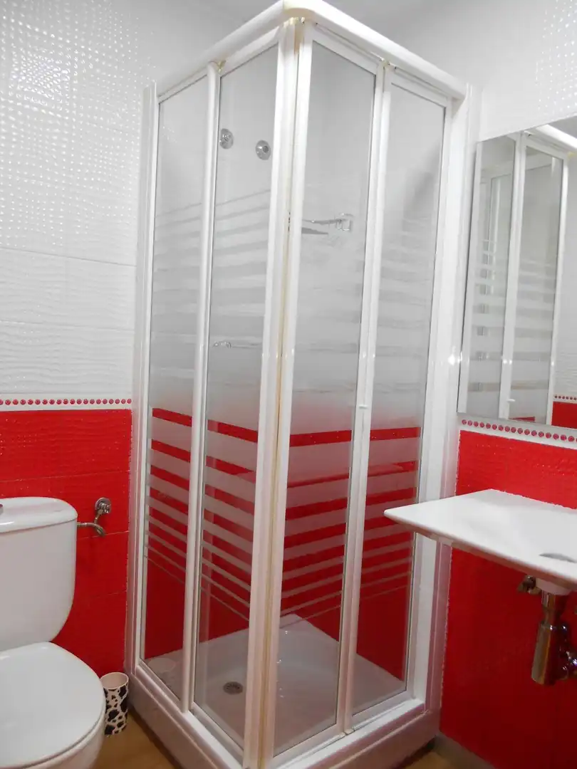 Bathroom of Flat for rent in Murcia  with Air Conditioner, Furnished and Balcony