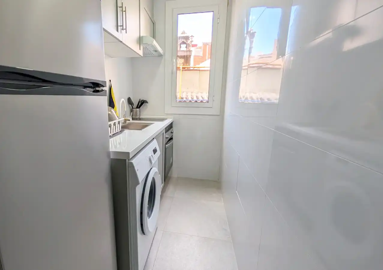 Kitchen of Flat for sale in  Barcelona Capital
