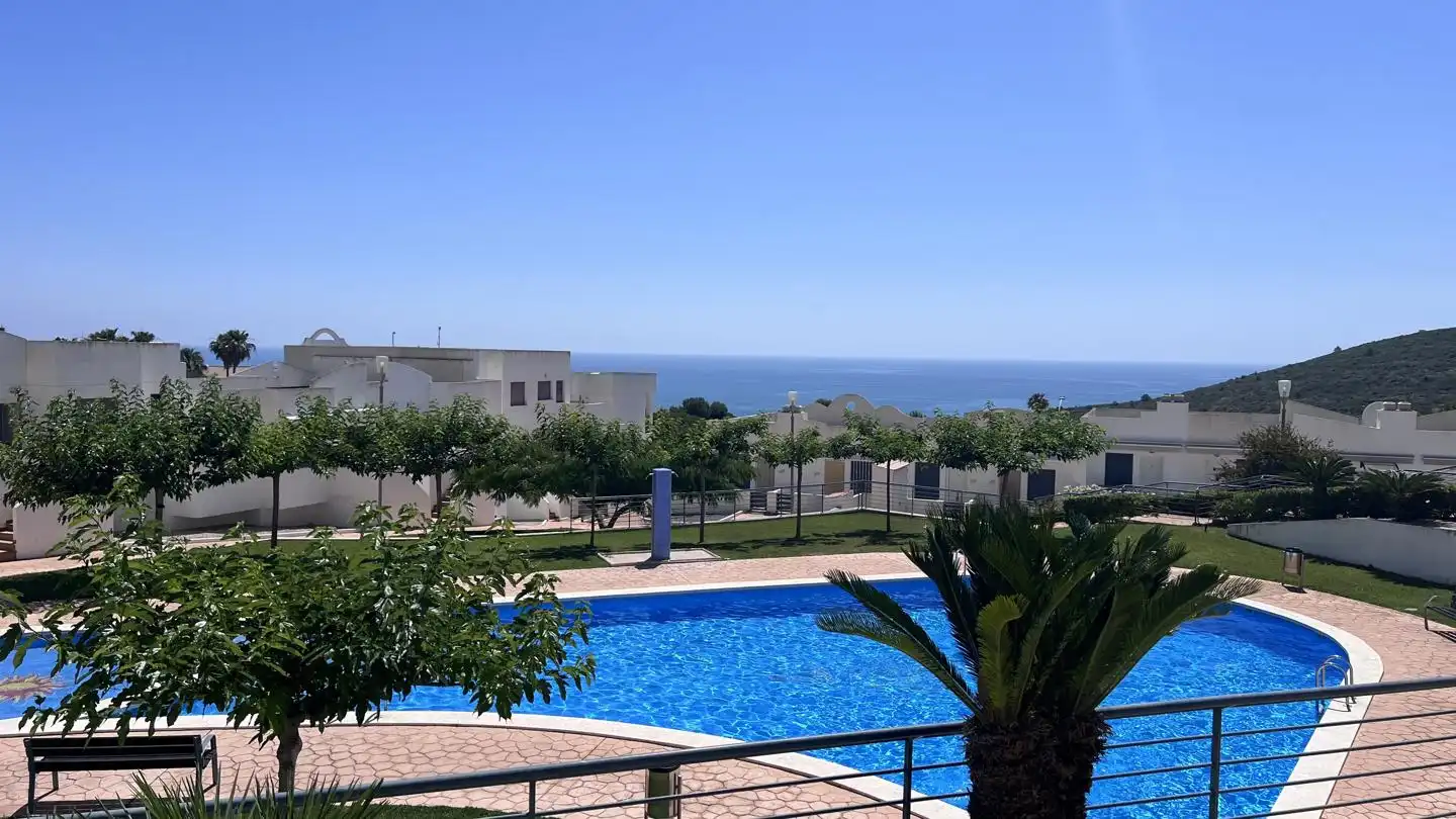Schwimmbecken von Wohnung zum Verkauf in Peñíscola / Peníscola mit Heizung, Terrasse und Schwimmbad