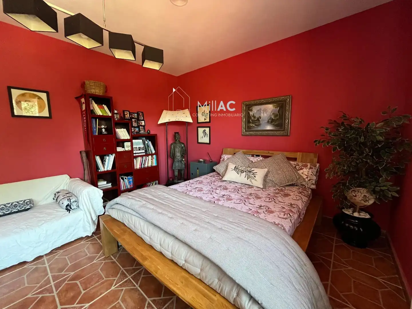 Bedroom of Houses for sale in El Espinar  with Heating, Private garden and Terrace