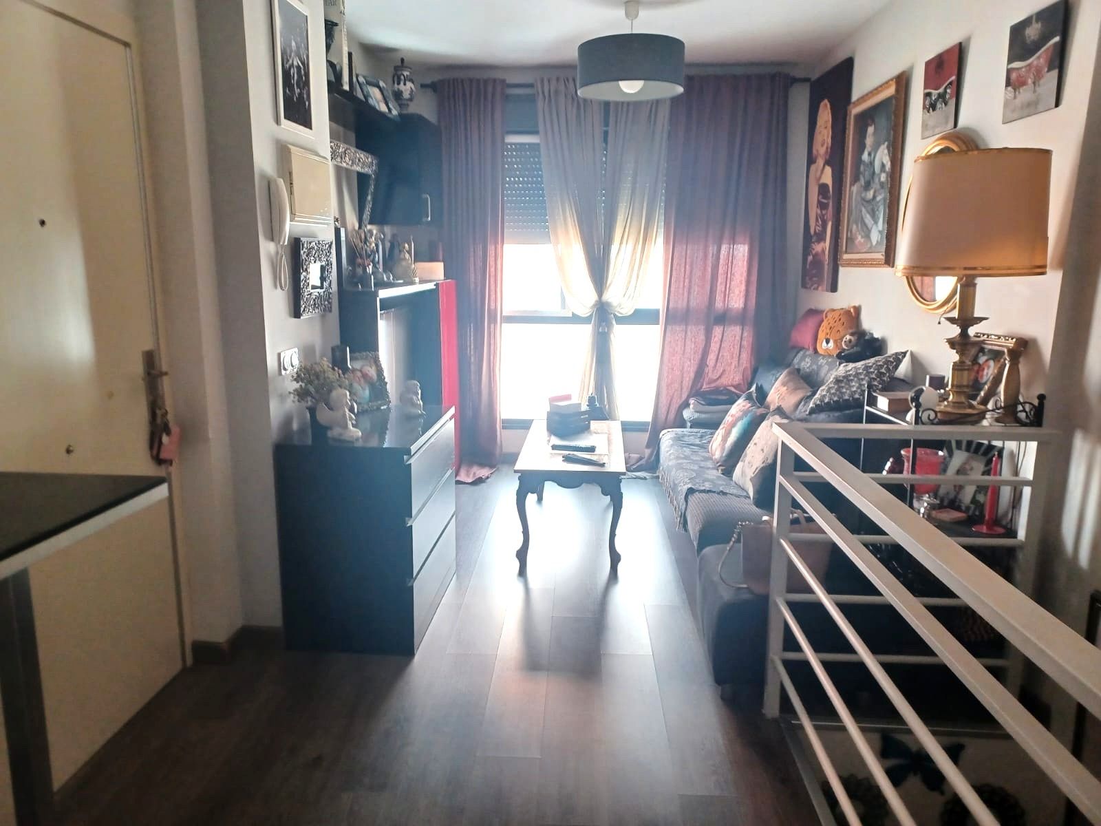 Living room of Duplex for sale in  Madrid Capital  with Air Conditioner and Heating