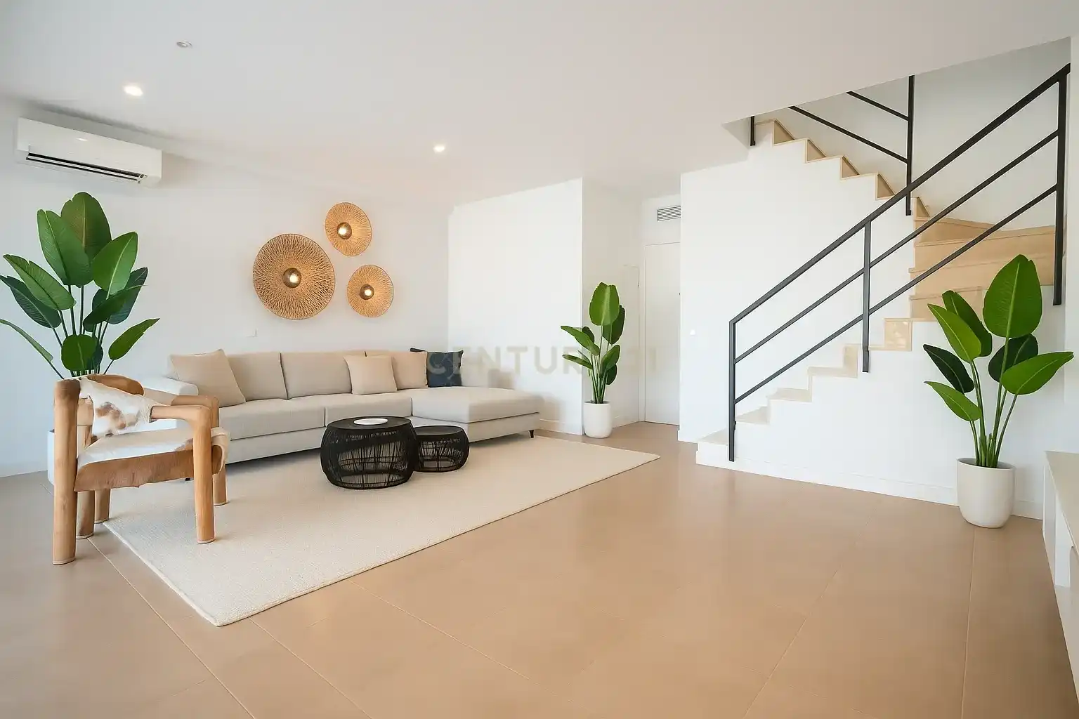 Sala d'estar de Apartament en venda en Sant Josep de sa Talaia amb Aire condicionat, Traster i Forn