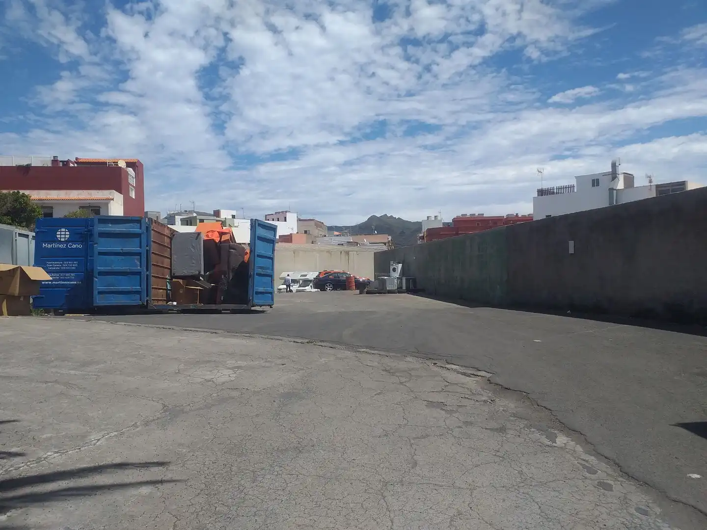 Parking de Nave industrial de alquiler en San Cristóbal de la Laguna