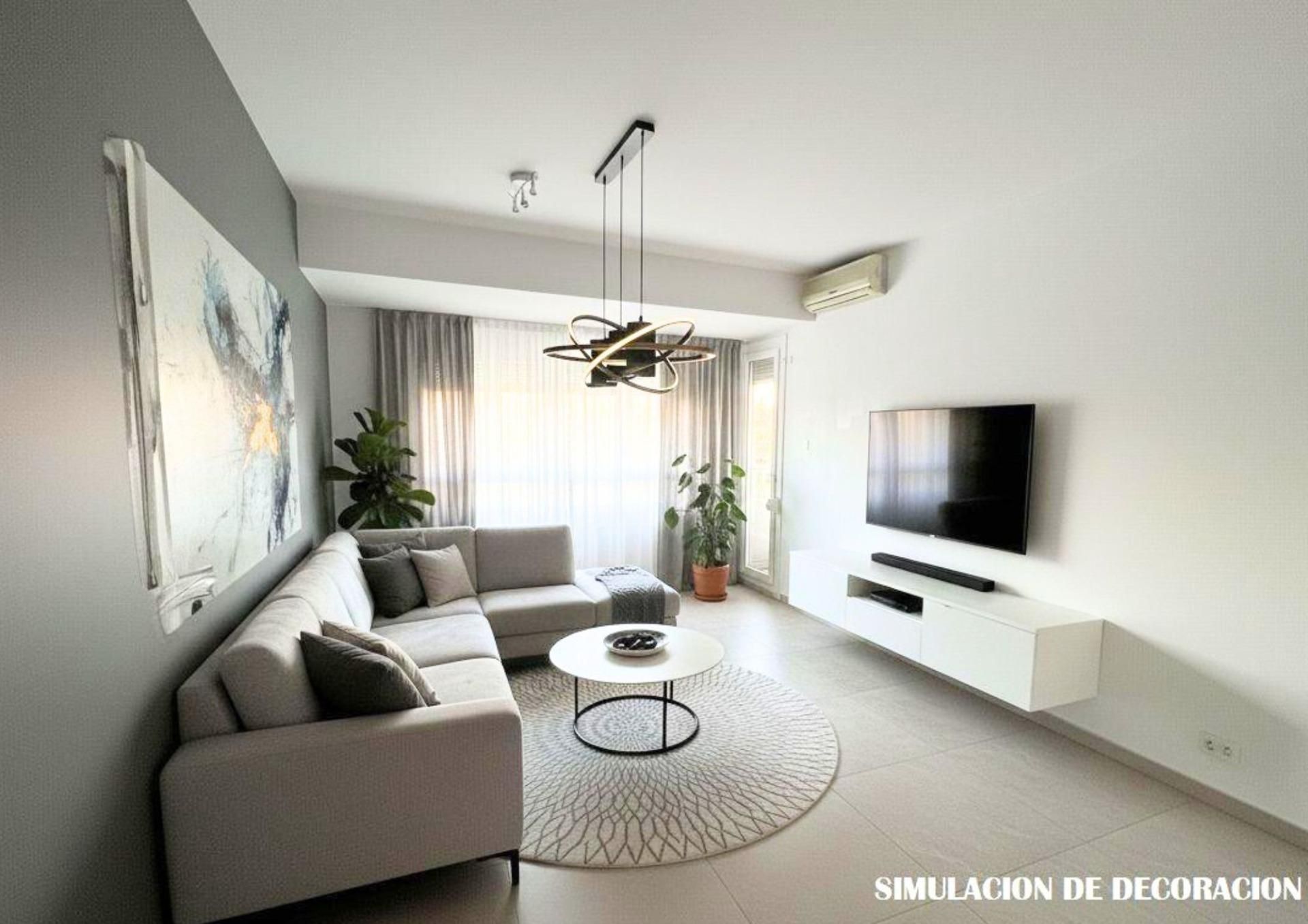 Sala d'estar de Pis en venda en Sabadell amb Terrassa i Balcó