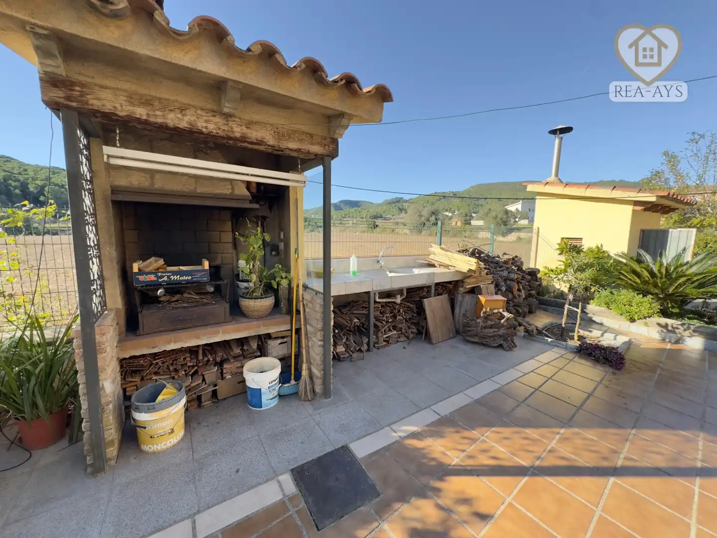 Terraza de Casa o chalet en venta en Albinyana con Jardín privado, Terraza y Amueblado