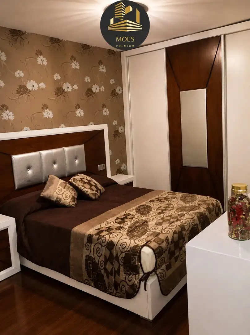Bedroom of Flat for rent in Jaén  with Air Conditioner and Parquet flooring