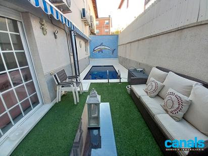 Swimming pool of Single-family semi-detached for sale in Cerdanyola del Vallès  with Air Conditioner and Swimming Pool