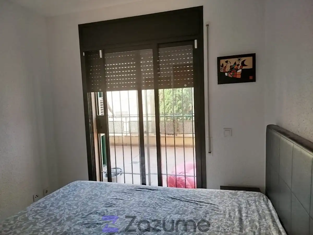 Schlafzimmer von Wohnungen zur Miete in Lloret de Mar mit Klimaanlage, Terrasse und Schwimmbad