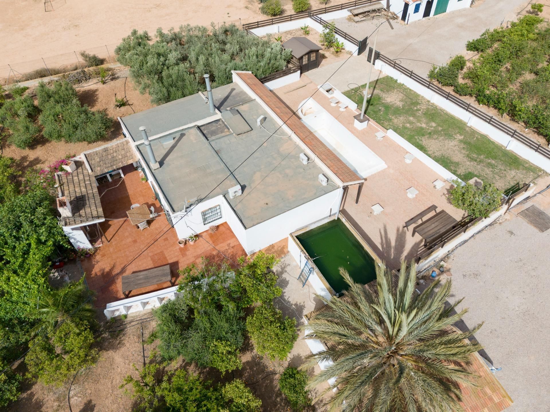 Jardín de Casa o chalet en venta en Cartagena con Aire acondicionado, Jardín privado y Terraza