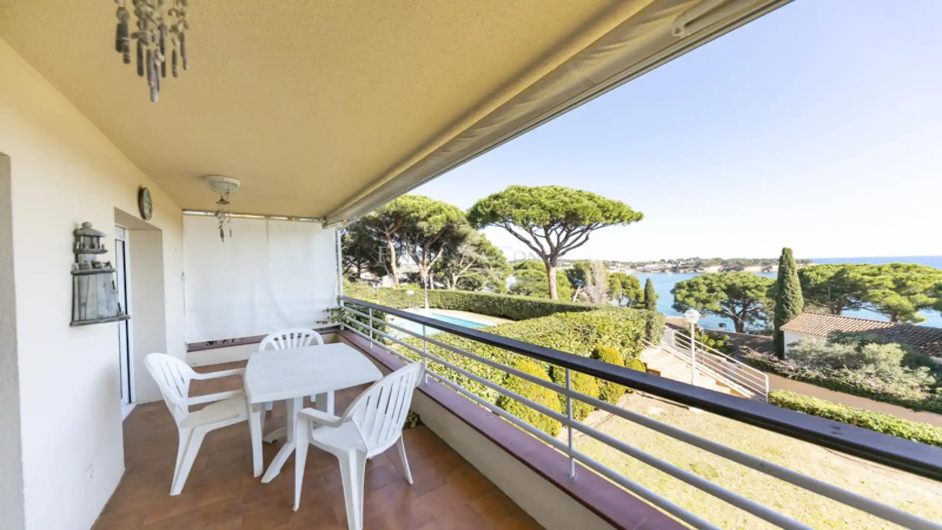 Terrasse von Wohnungen zum Verkauf in Sant Feliu de Guíxols mit Heizung, Terrasse und Möbliert