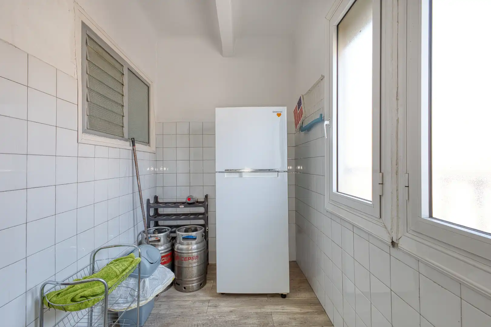 Küche von Wohnung zum Verkauf in Jijona / Xixona mit Klimaanlage, Heizung und Parkett
