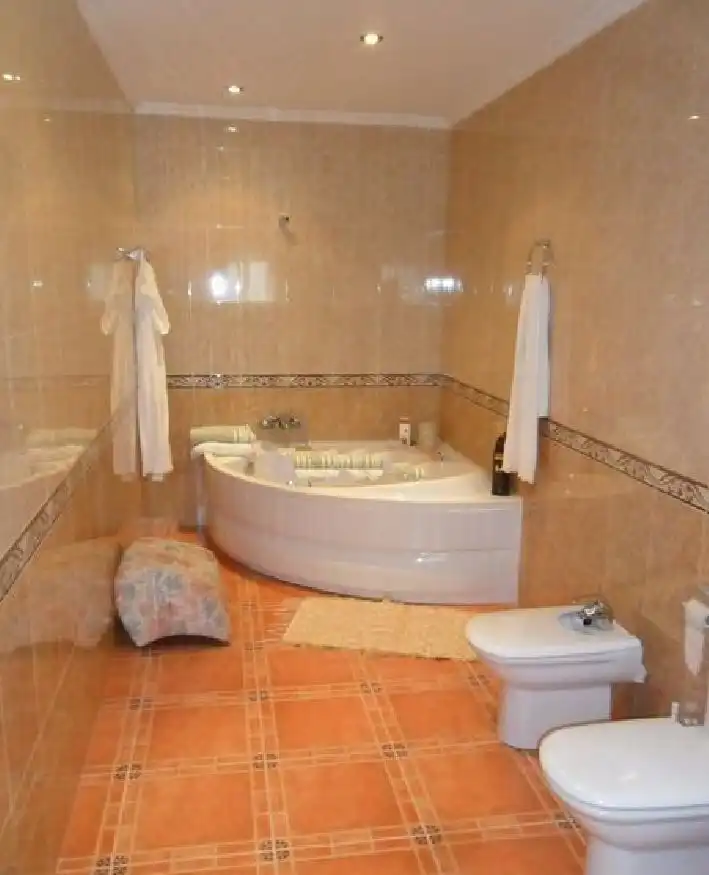 Badezimmer von Haus oder Chalet zur Miete in Orihuela mit Klimaanlage, Heizung und Privatgarten