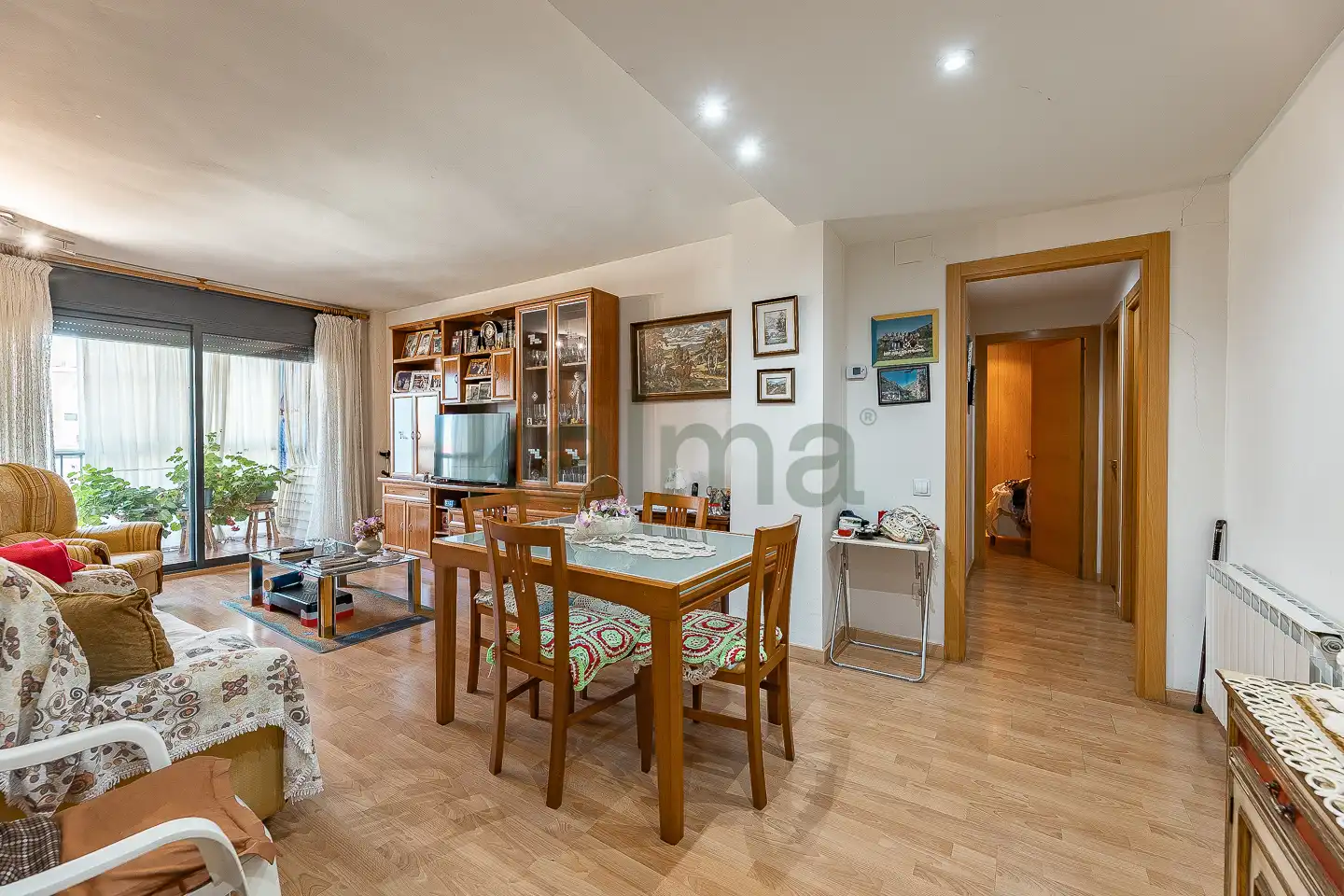 Sala de estar de Piso en venta en Tàrrega con Aire acondicionado, Calefacción y Terraza